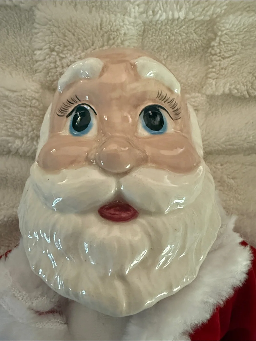 Vintage Santa & Mrs. Claus Christmas Dolls 15–17” Red Velvet Holiday Decor